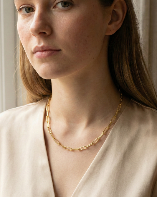 Modern Link Necklace