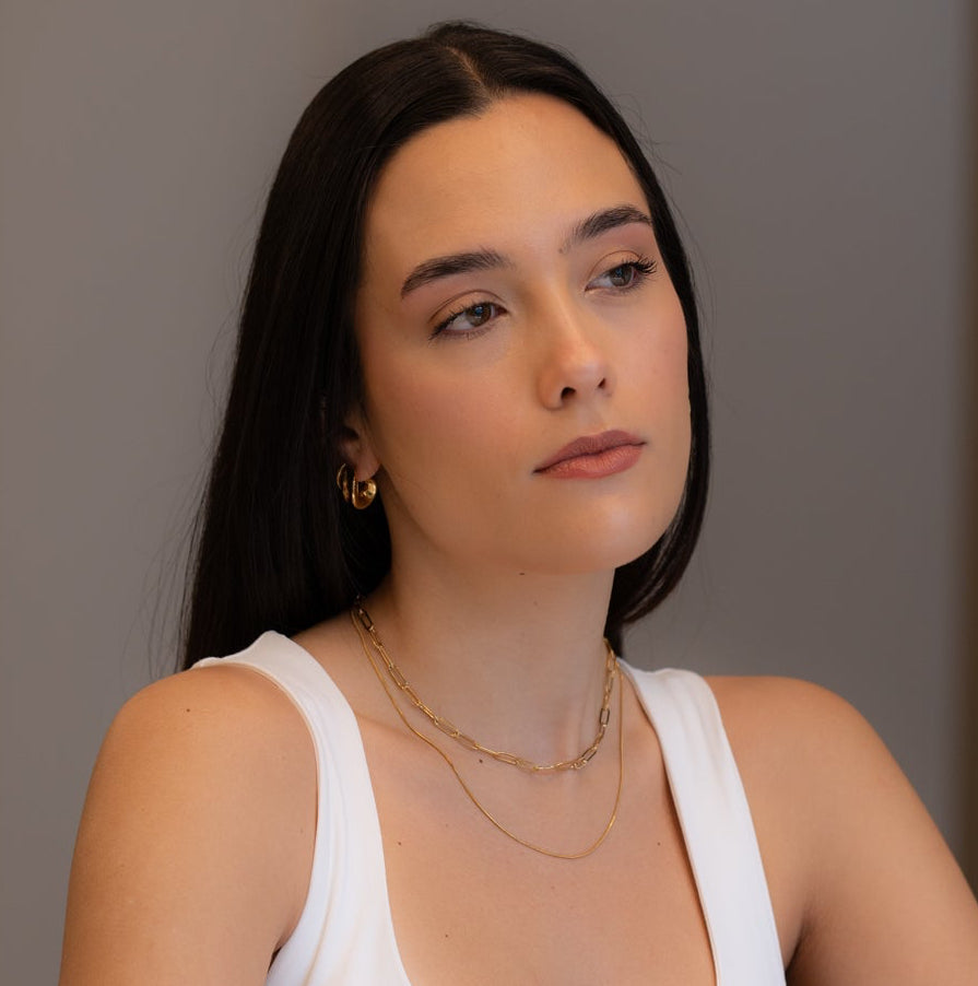 Modern Link Necklace