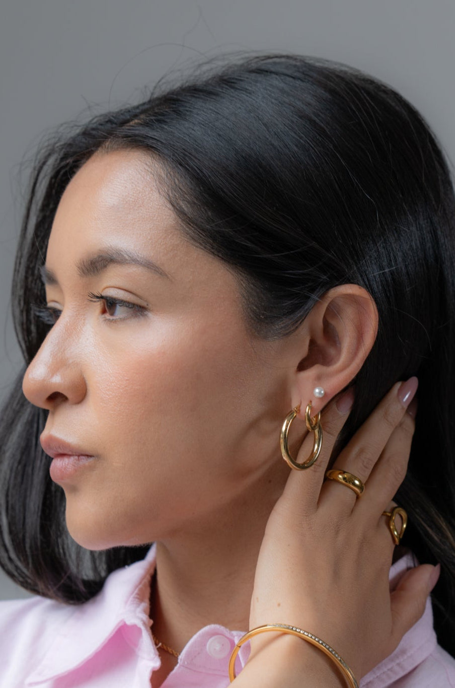 Huggie Hoop Earrings