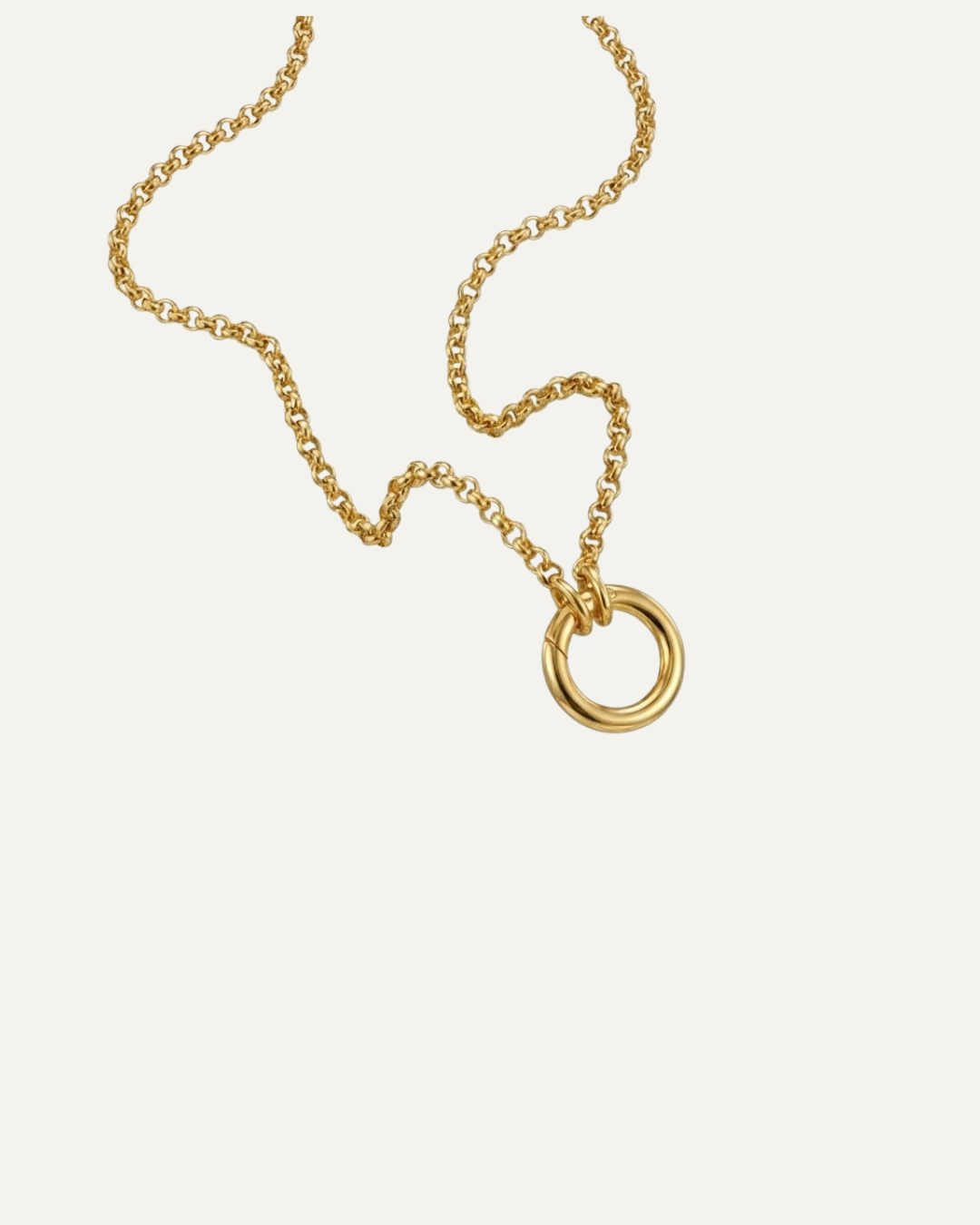 Round Clasp Necklace