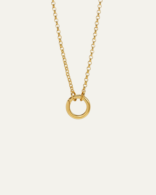 Round Clasp Necklace