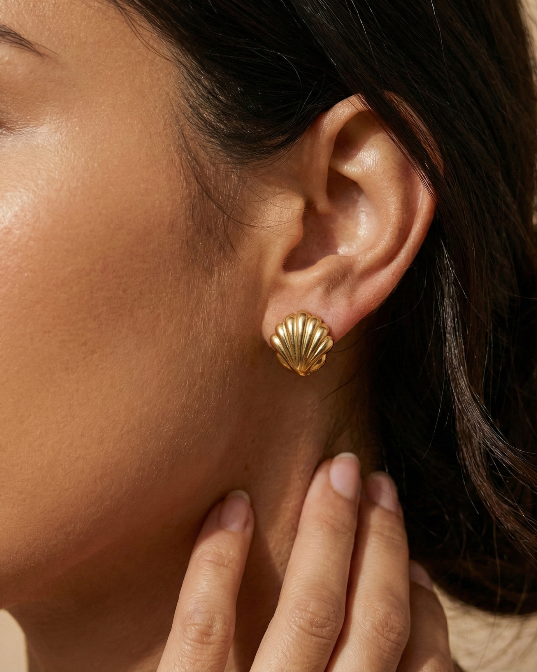 Shell Clip-on Earrings