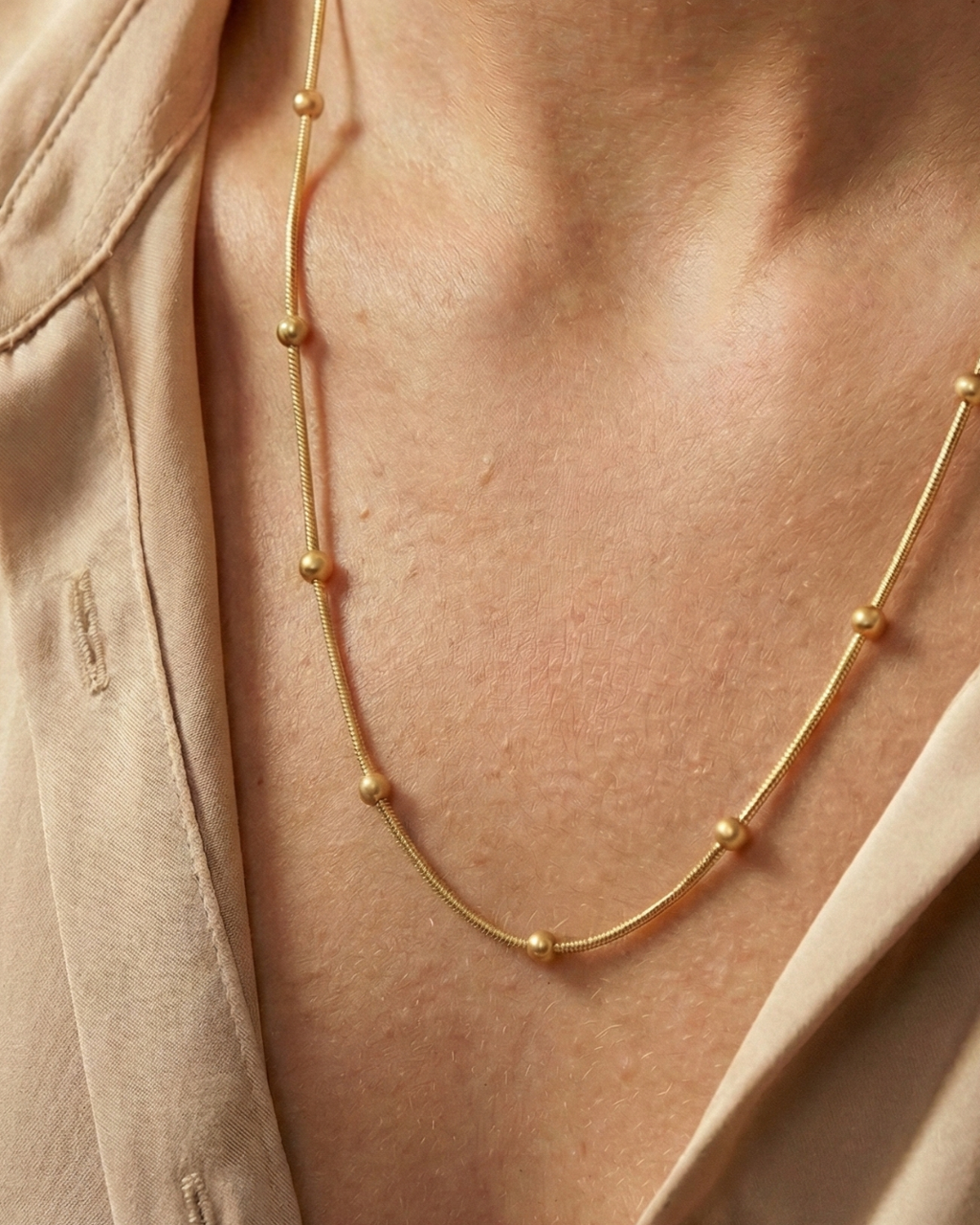 Popcorn Necklace