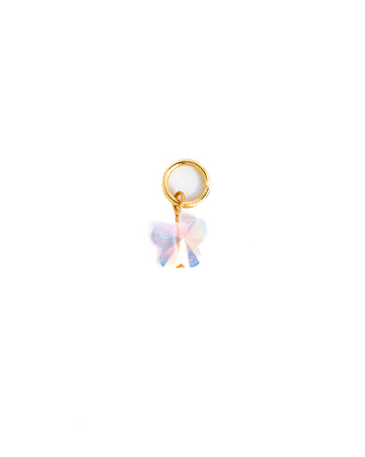 Butterfly Gemstone Charm