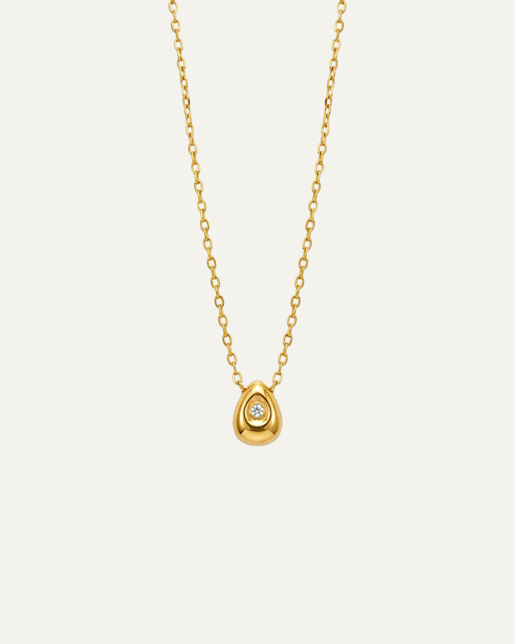 Golden Drop Necklace