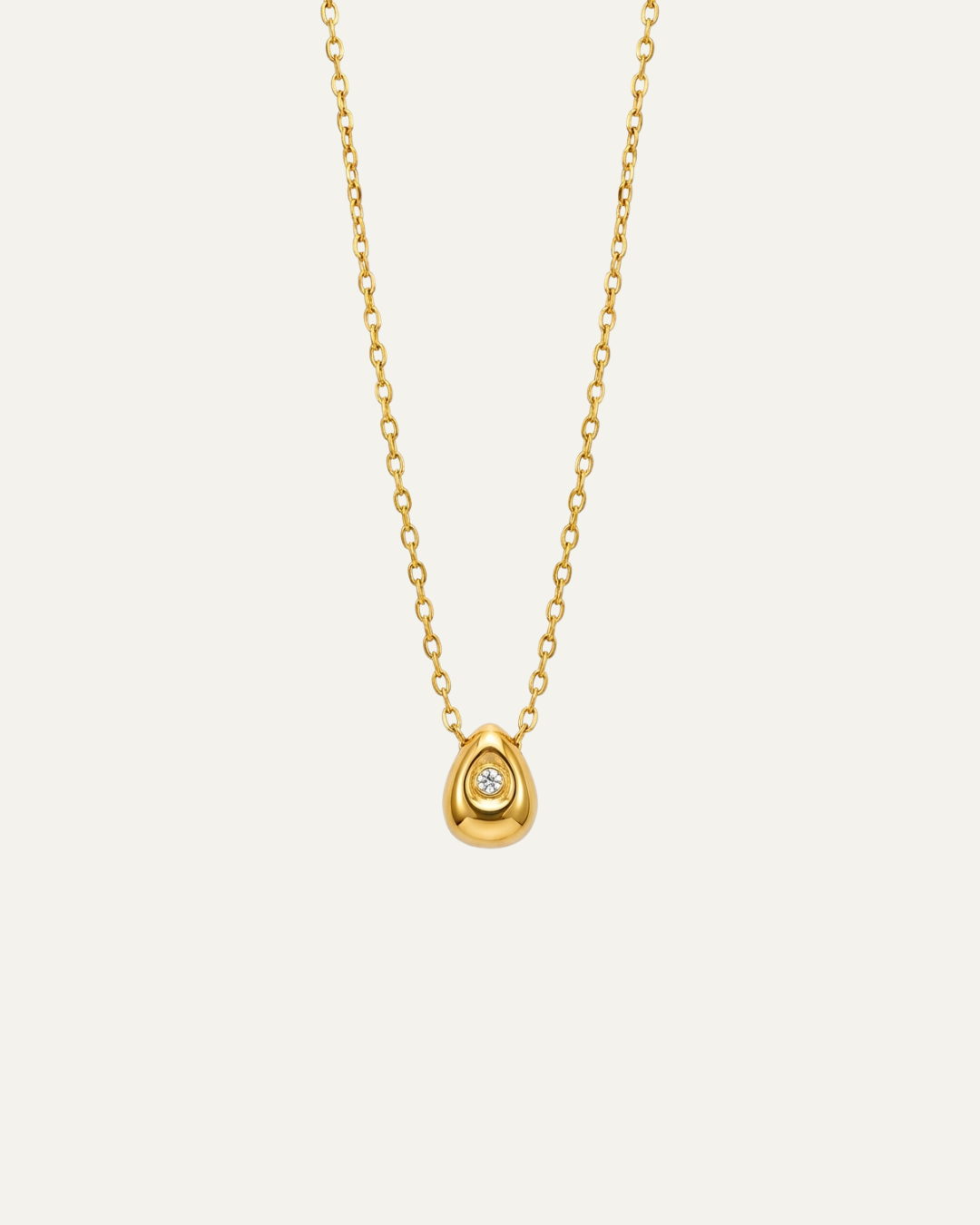 Golden Drop Necklace