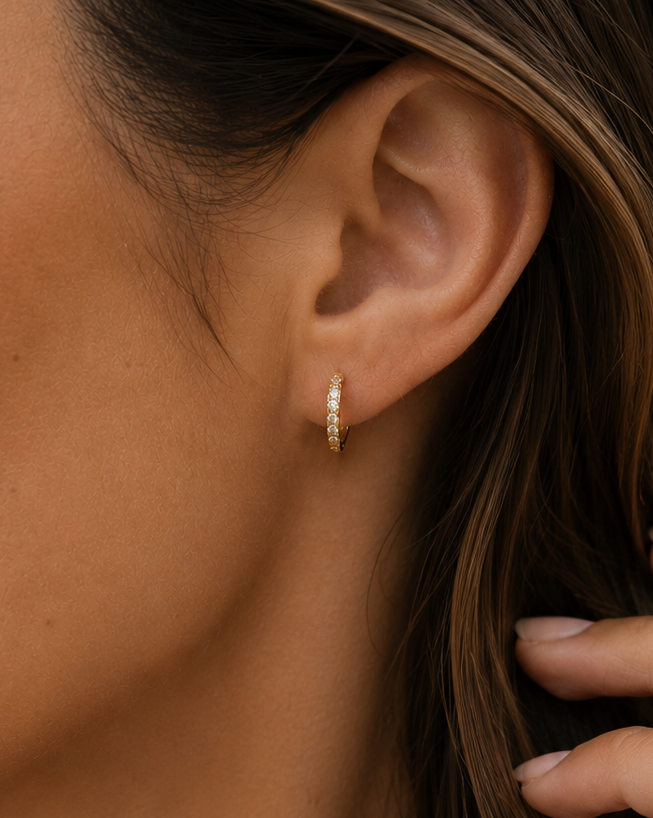 Minimal Gold Hoop Earrings