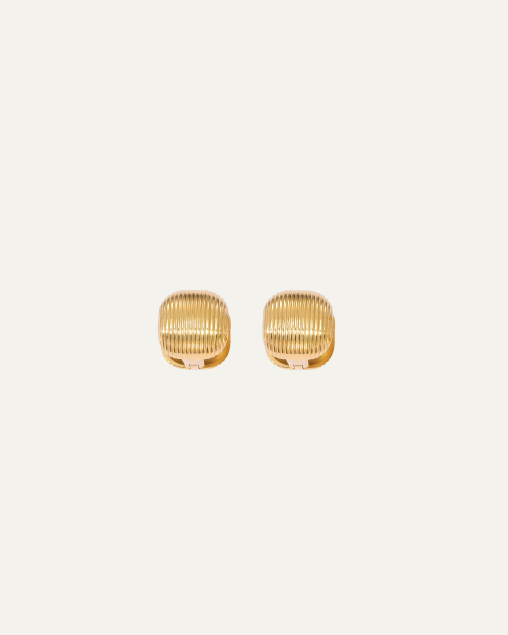 Square Clip-on Earrings