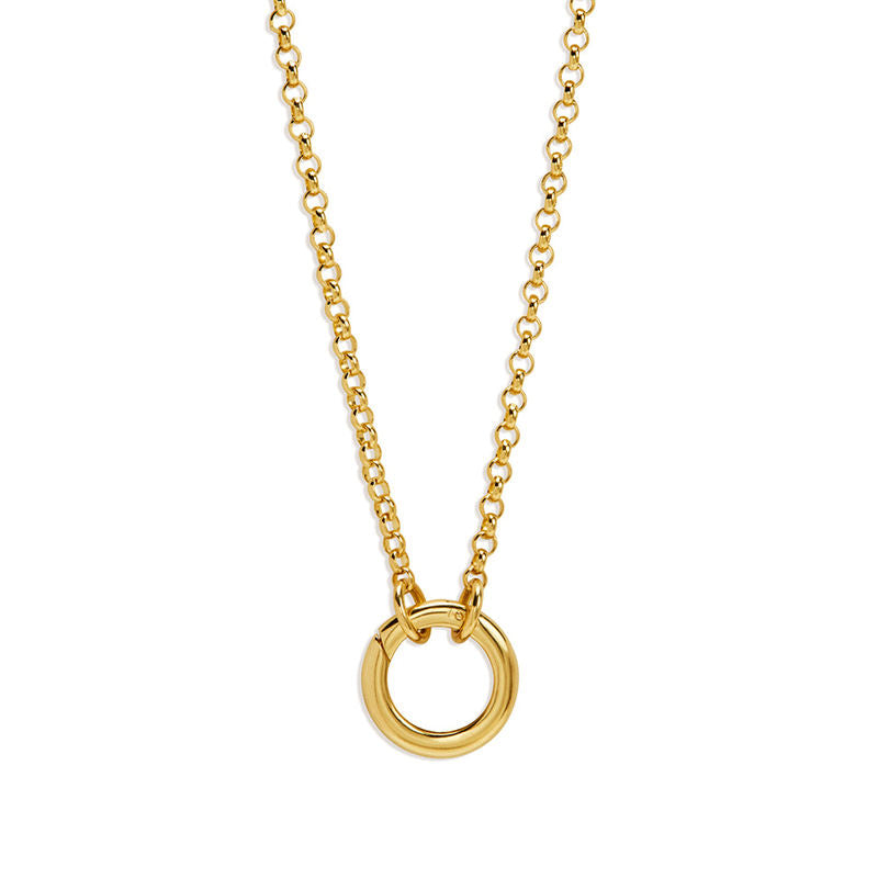 Round Clasp Necklace