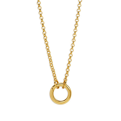 Round Clasp Necklace