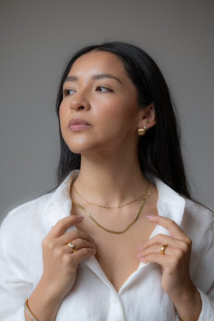 Oval Clip-on earrings