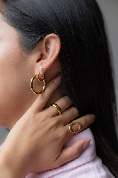 Small Essentials Hoops Earrings